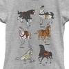 Girl's Disney Favorite Horse Characters T-Shirt - 2 of 4