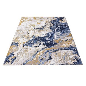 1200Gsm 350Gsm Pearl Velvet Washed Back Folded Printed Carpet  with Durable Material, Soft Texture, Vibrant Print,  and Foldable Design - 1 of 4