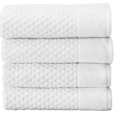 Ultra Soft Bath Towel 30x60 White - Diamond Towel