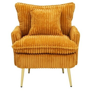 Ridstar Single Chair For Living Room & Bedroom-Yellow