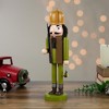 Northlight 14" Green and Brown Wood Duck Hunter Wooden Christmas Nutcracker - 2 of 4