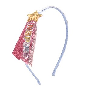 Liv & Ava GIRLS HEADBAND - SHOOTING STAR Pink - 1 of 2