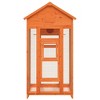 vidaXL Bird House Brown 36"x20.9"x66.9" Solid Wood Pine - 3 of 4