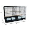 YML Small Breeding Cages with Divider Black - 2 of 2