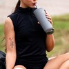 Cubitt Travel Mug 20 oz Double Walled Vacuum Insulated Stainless Steel with 2 lids, Straw and Coffe, Cupholder Friendly, Perfect for Hot & Cold - 2 of 4
