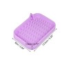 Unique Bargains Silicone Soap Dish Keep Soap Dry Soap Cleaning Storage for Home Bathroom Kitchen 2 Pcs - 4 of 4
