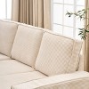 Modular Sectionla Sofa, U-Shaped Couch with Removable Washable Covers, Modern Beige Convertible Deep Seat Sofa - 4 of 4