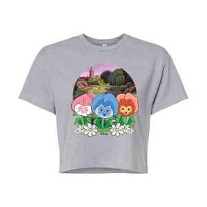 Women's - Disney - Alice In Wonderland Cropped Graphic T-Shirt - 1 of 4