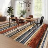 Washable Area Rug Soft Low Pile Non-Shedding Stain-Resistant Abstract Long Rug for Hallway Kitchen Entryway Laundry Bedside - 2 of 4