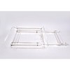 Designstyles Acrylic Foldable Tray Side Table Curved Top , Luxurious Home Decor Essential, Perfect for Convenient Tabletop Space - image 4 of 4