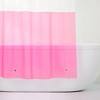 TOWN & COUNTRY PLAY Ciara Mod Colorblock Clear 100% PEVA Shower Curtain Liner - 3 of 4