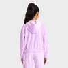 Girls' Cozy Rib Hoodie - All In Motion™ - 2 of 3