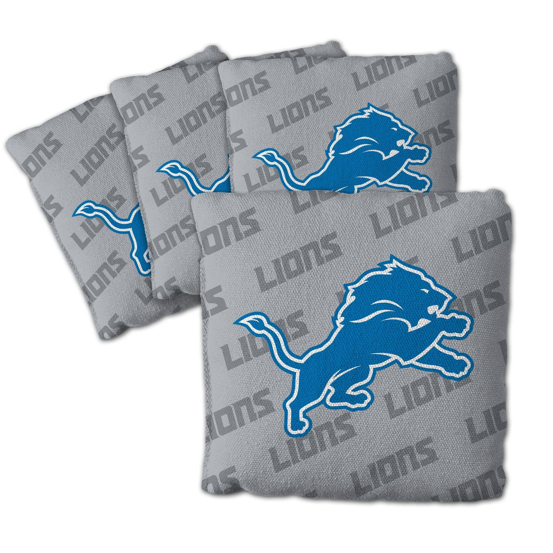 NFL Detroit Lions 4pk Cornhole Bags
