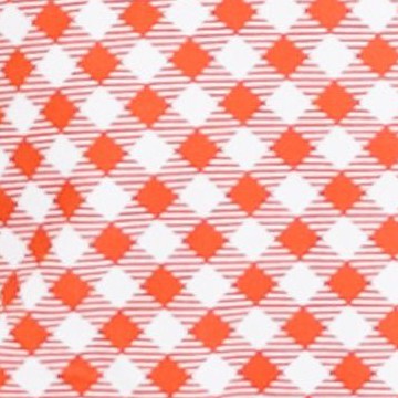 coral gingham