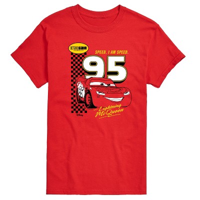 Men's - Cars - Lightning Mcqueen Speed I Am Speed Short Sleeve Graphic ...