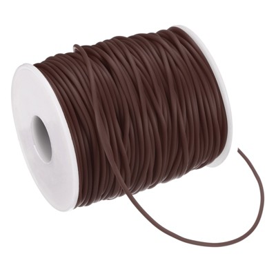 Unique Bargains Hollow Pipe Tubing Rubber Cord Silicone Stretchy Durable Elastic Beading Cord 1 Pc