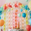 Meri Meri Rainbow Twisty Fringe Backdrop (Pack of 1) - 2 of 3