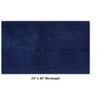 Micro Plush Collection 100% Polyester Solid Tufted Bathroom Rug with Gel Form Backing, Machine Washable, Tumble Dry Bath Mat - 2 of 4