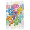 Kids' Care Bears Care Bears Silky Touch Blanket White 36X58 - 2 of 4
