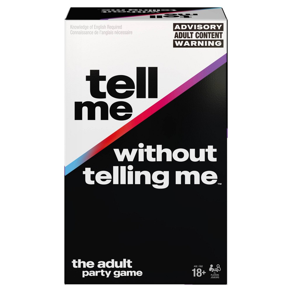 Tell Me Without Telling Me  Party Card Game  for Adults Ages 18 and up