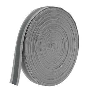 Unique Bargains High Visibility Sew-on Fabric Clothing Raincoat Reflective Tape Strip - 1 of 4