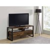 Coaster 48" James Farmhouse 2 Drawer Composite Wood TV Stand for TVs up to 50" Dark Pine - 2 of 4