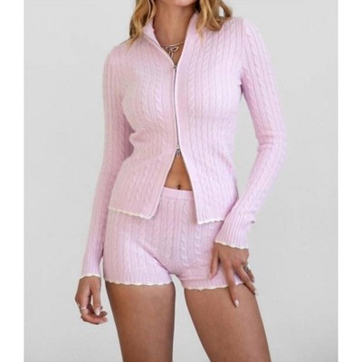 Women's Knit Sweater Shorts - TIC TOC