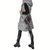 Imily Bela Womens Winter Quilted Hooded Puffer Vest Zip Up Sleeveless Padded Outerwear With Pockets - 3 of 3