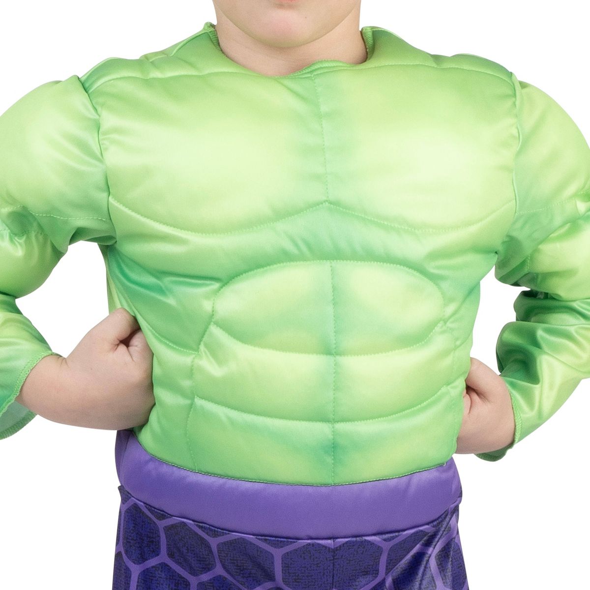 Marvel Spidey and His Amazing Friends Toddler Deluxe Hulk Halloween Costume - thumbnail 5