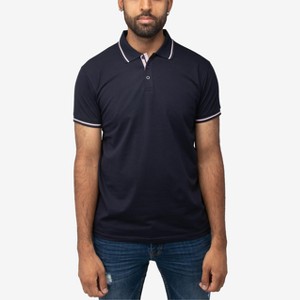 X RAY Men's Basic Short Sleeve Tipped Polo - 1 of 3