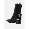 Woodstock Diamante Embellished Pin Buckle Boots Women - 3 of 4