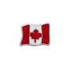 Black Bow Jewelry Sterling Silver Canada Flag Bead Charm - 2 of 4