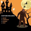 California Costumes Deluxe Big Foot With Premium Fur Adult Costume | One Size Fits Most - image 4 of 4