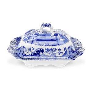 Spode Blue Italian Collection Vegetable Dish & Cover, 12" - Blue/White - 1 of 4