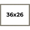 PosterPalooza | 36x26 Wood Antique Frame with UV Acrylic, 4 Finishes: Bronze, Gold, Silver, and Black - 2 of 4
