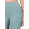 Women's Athletic High Waist Biker Shorts - ZENANA - 2 of 3
