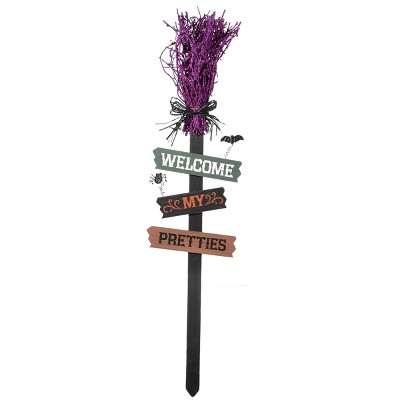 33" Purple stake Halloween Prop - Purple