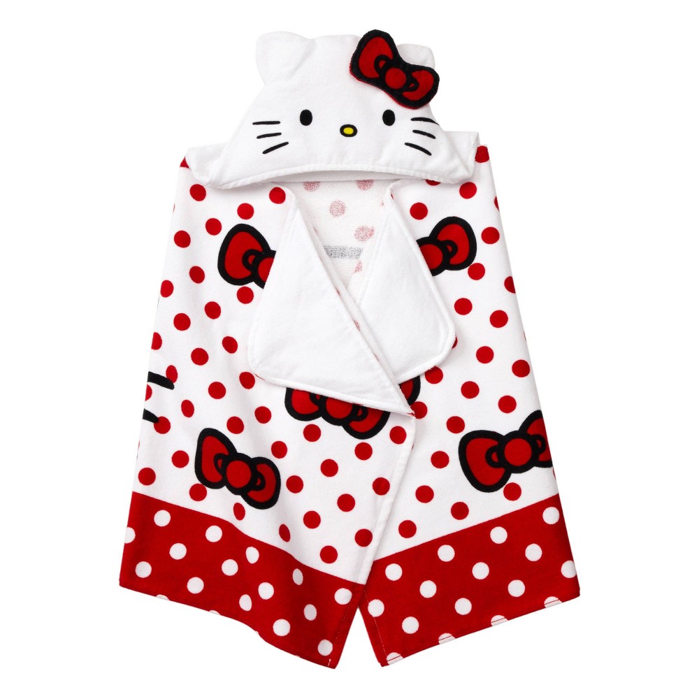 Photos - Towel Hello Kitty Kids' Hooded  