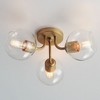 Maxim Lighting Knox 3 - Light Semi-Flush Mount in  Natural Aged Brass - 2 of 4