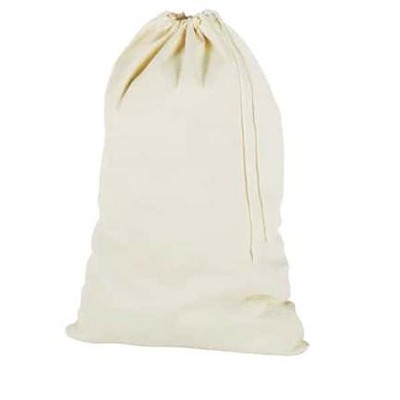 Image of Whitmor White Canvas Laundry Bag
