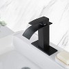 PAGED Waterfall Bathroom Faucet, Single Handle Bathroom Sink Faucet with Anti-Rust Surface Treatment - 2 of 4