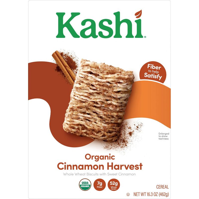 Kashi Organic Cinnamon Harvest Cereal - 16.3oz, 5 of 14