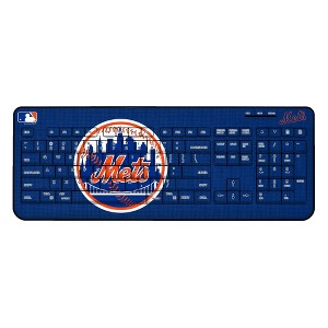 MLB National League Teams Solid Wireless USB Keyboard - 1 of 4