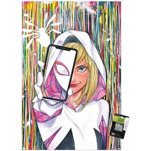Trends International Marvel Ghost-Spider - Selfie Unframed Wall Poster Prints - 1 of 4