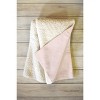 El buen limon Heart and love retro psychedelic 80" x 60" Fleece Throw Blanket - Deny Designs - 2 of 2