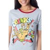 Seven Times Six Scooby-Doo Juniors Zoinks Ruh Roh Ringer T-Shirt Grey - 2 of 4