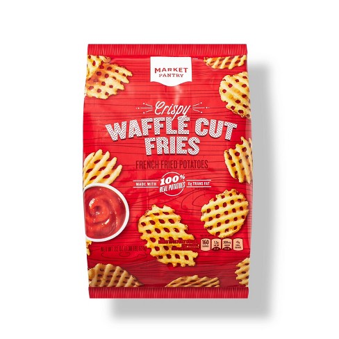 Frozen Waffle-Cut Fries - 22oz - Market Pantry™ - image 1 of 2