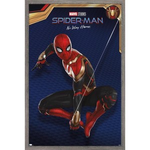 Trends International Marvel Spider-Man: No Way Home - Red Costume Framed Wall Poster Prints - 1 of 4