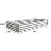 Dolonm Raised Garden Bed Kit - Metal Raised Bed Garden  for Flower Planters, Vegetables Herb Green - 2 of 4