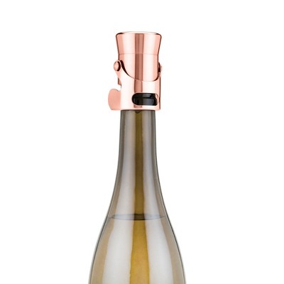 Copper Polished Stainless Steel Champagne Stopper